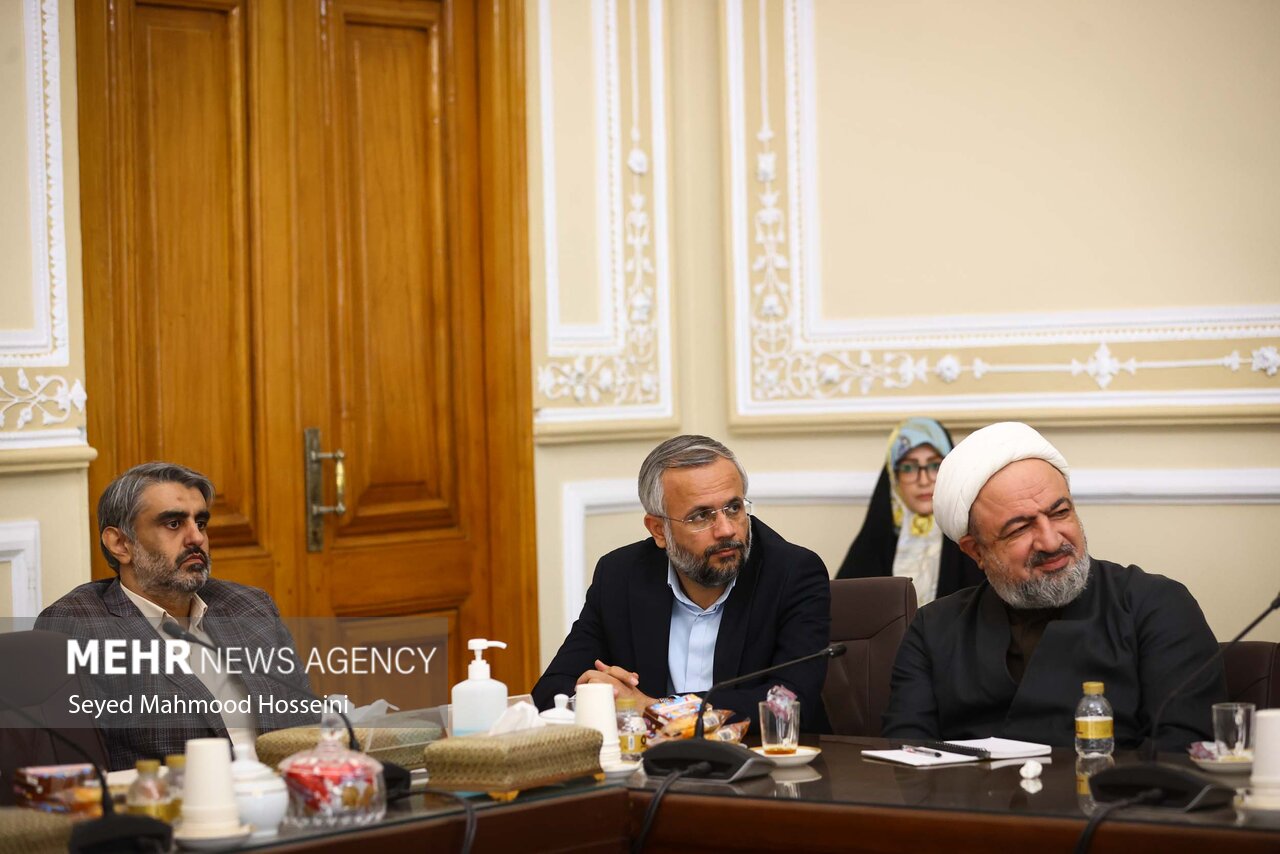 نشست شورای هماهنگی مجلس با حضور قالیباف