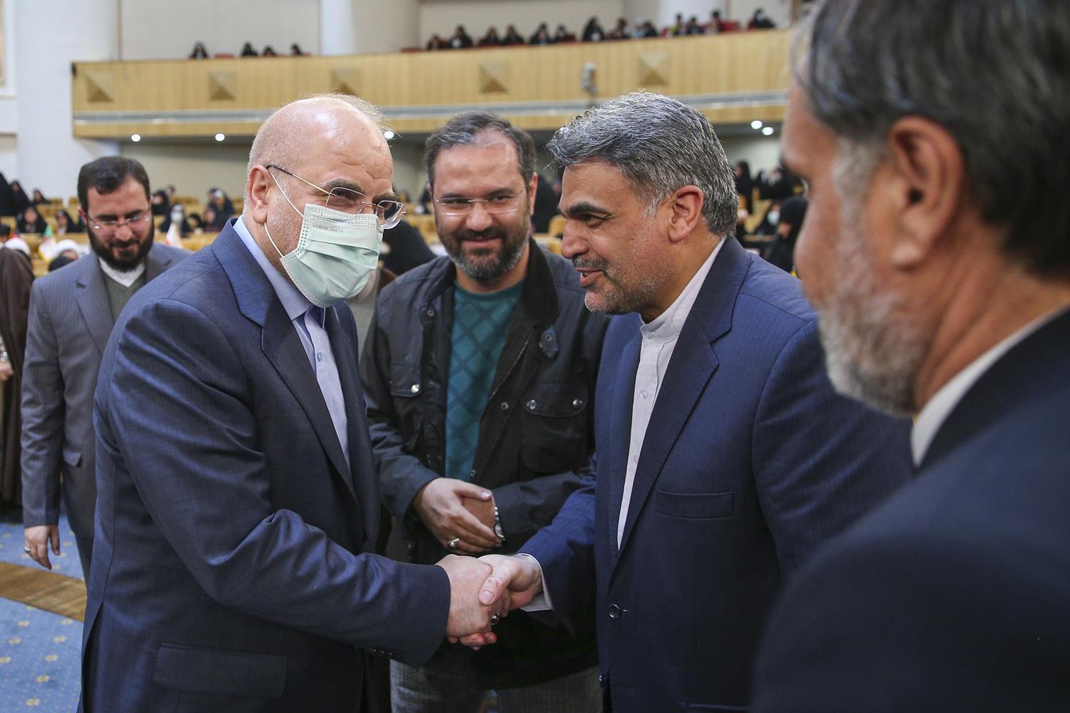 حضور قالیباف در آیین افتتاحیه سی‌ونهمین دوره مسابقات بین‌المللی قرآن کریم