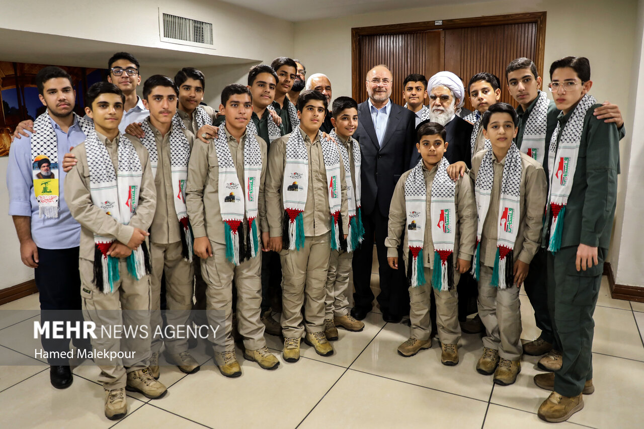 مراسم اولین سالگرد عملیات «طوفان الاقصی»