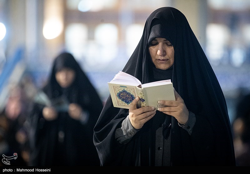 مراسم احیای شب قدر در مصلی تهران