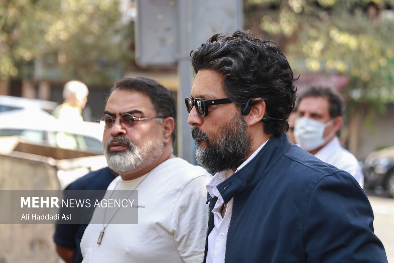 تصاویر مراسم تشییع پیکر ناصر تقوایی