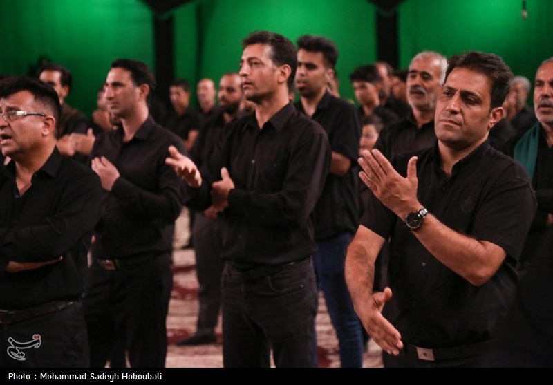 عزاداری هیات ناشنوایان در یزد