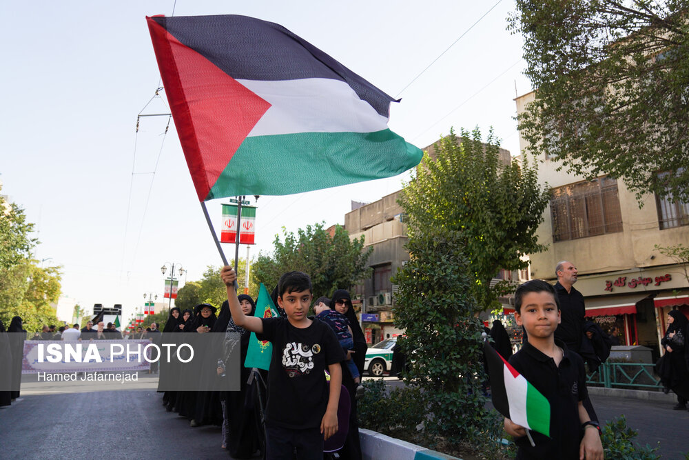 دسته‌های عزاداری و تجمع امام رضایی‌ها در تهران