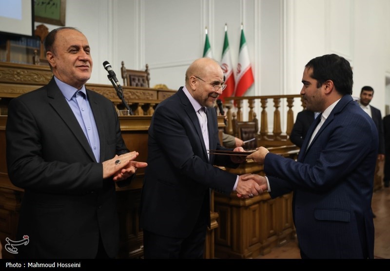 آیین تقدیر از پژوهشگران برتر مرکز پژوهش‌های مجلس با حضور قالیباف