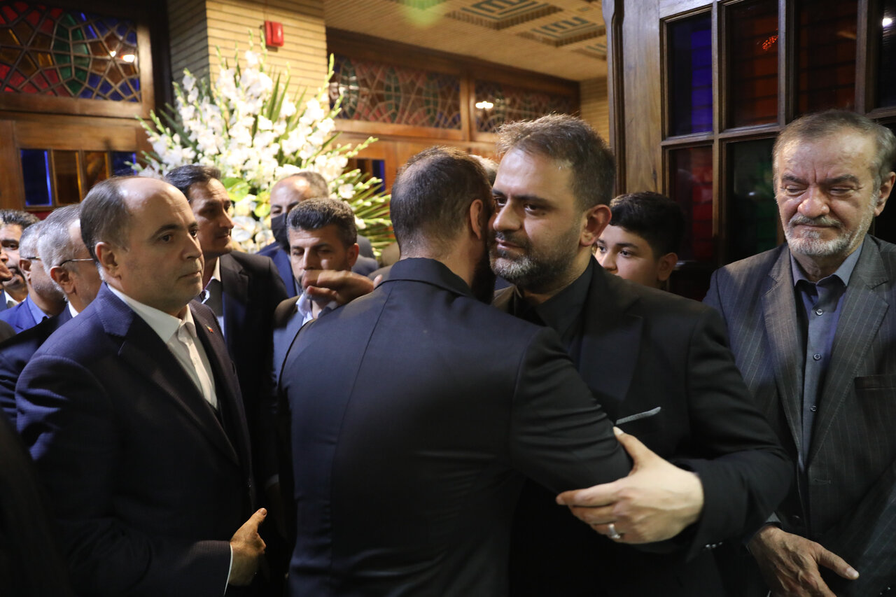 مراسم ختم پدر نماینده مسجد سلیمان با حضور قالیباف