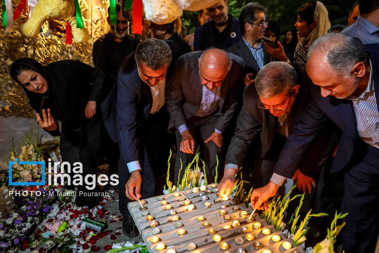 تصاویر حضور «مسعود پزشکیان» در شیرخوارگاه آمنه