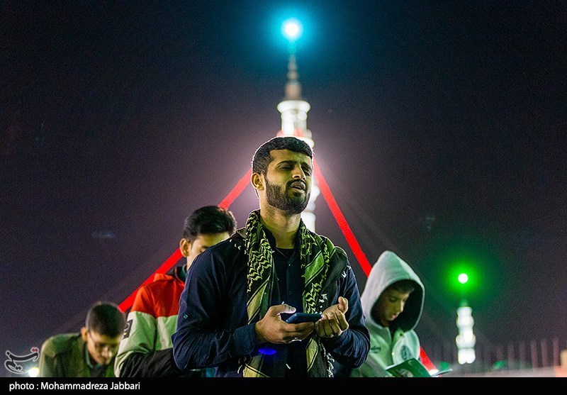 مراسم احیای شب قدر در مسجد جمکران 