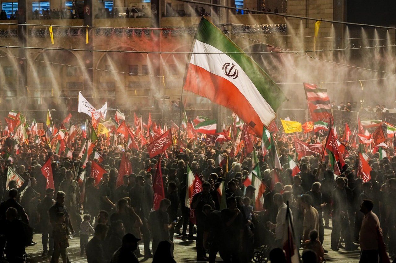 مراسم وداع با پیکر مطهر امام مجاهد شهید
