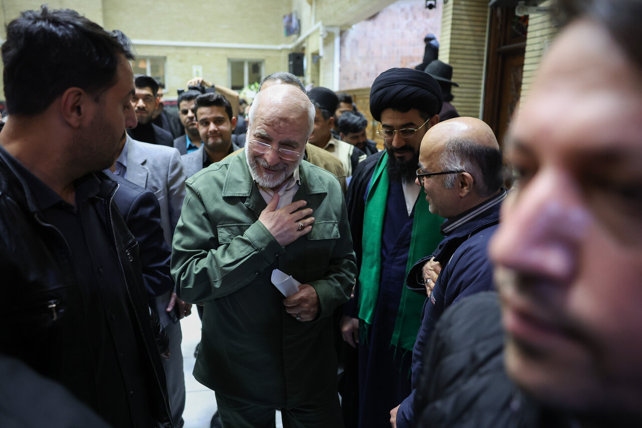 مراسم ختم پدر نماینده مسجد سلیمان با حضور قالیباف