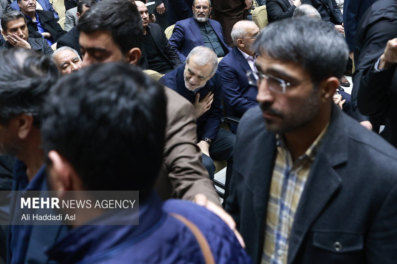 مراسم ترحیم مرحوم محمد قمی