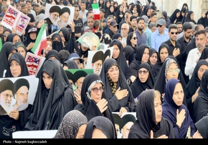 تشییع پیکر مطهر شهید آذربادگان