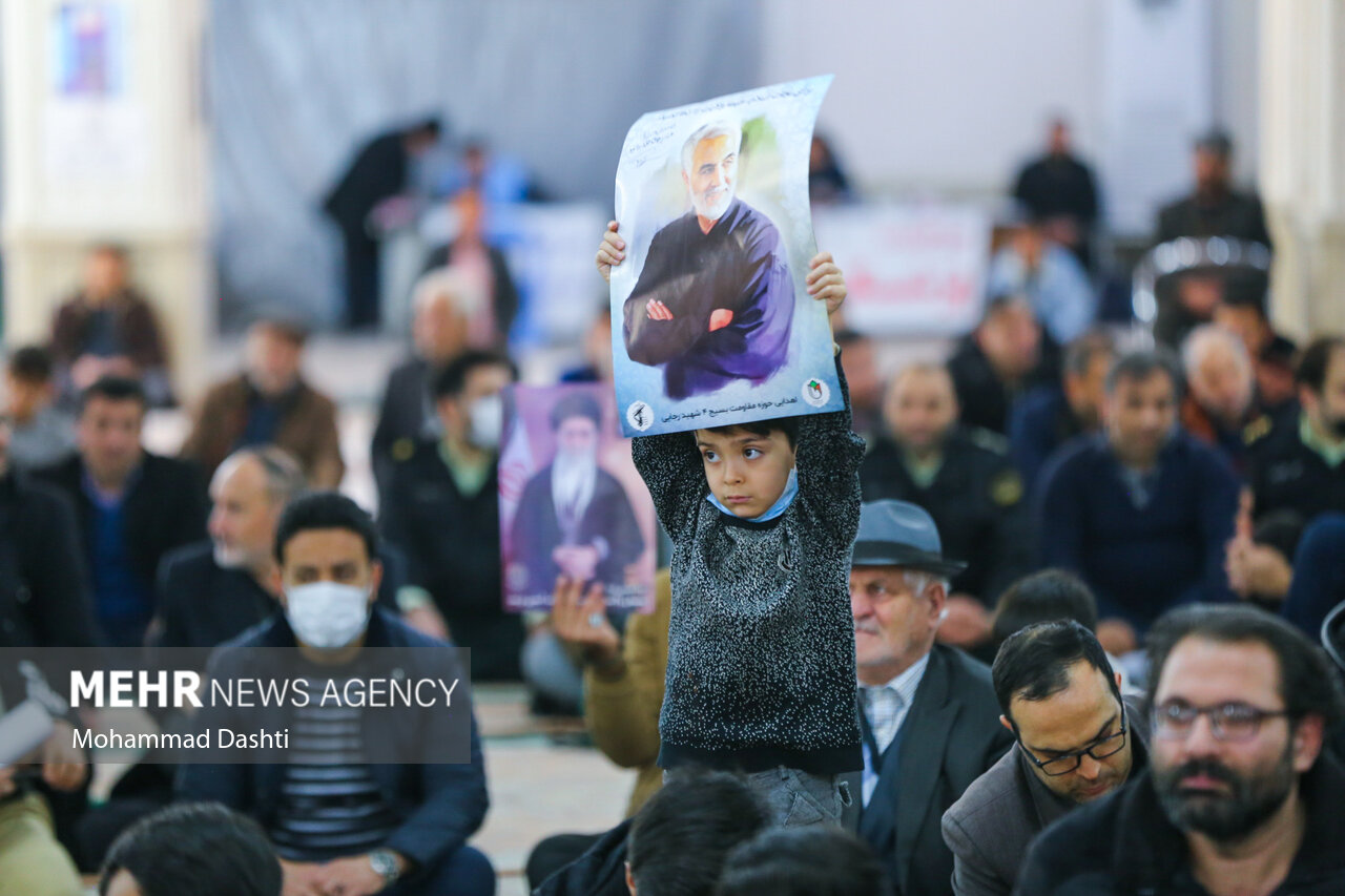 مراسم گرامیداشت حماسه ۹ دی