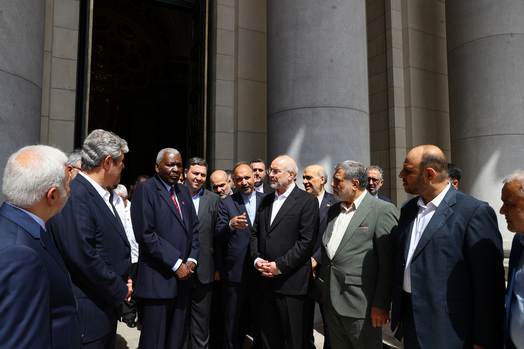 دیدار  قالیباف با لاسو هرناندز، رئیس مجلس کوبا