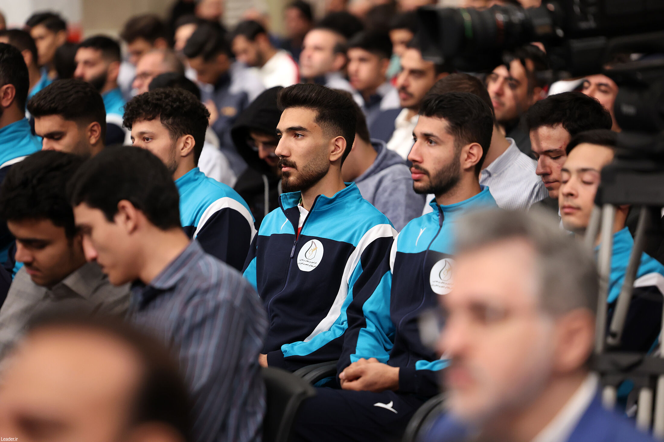 تصاویری از دیدار مدال‌آوران ورزشی و علمی با رهبر انقلاب