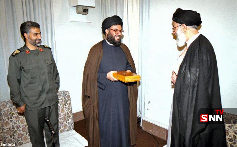 تصاویری از حضور شهید سیدحسن نصرالله در‌کنار رهبر انقلاب