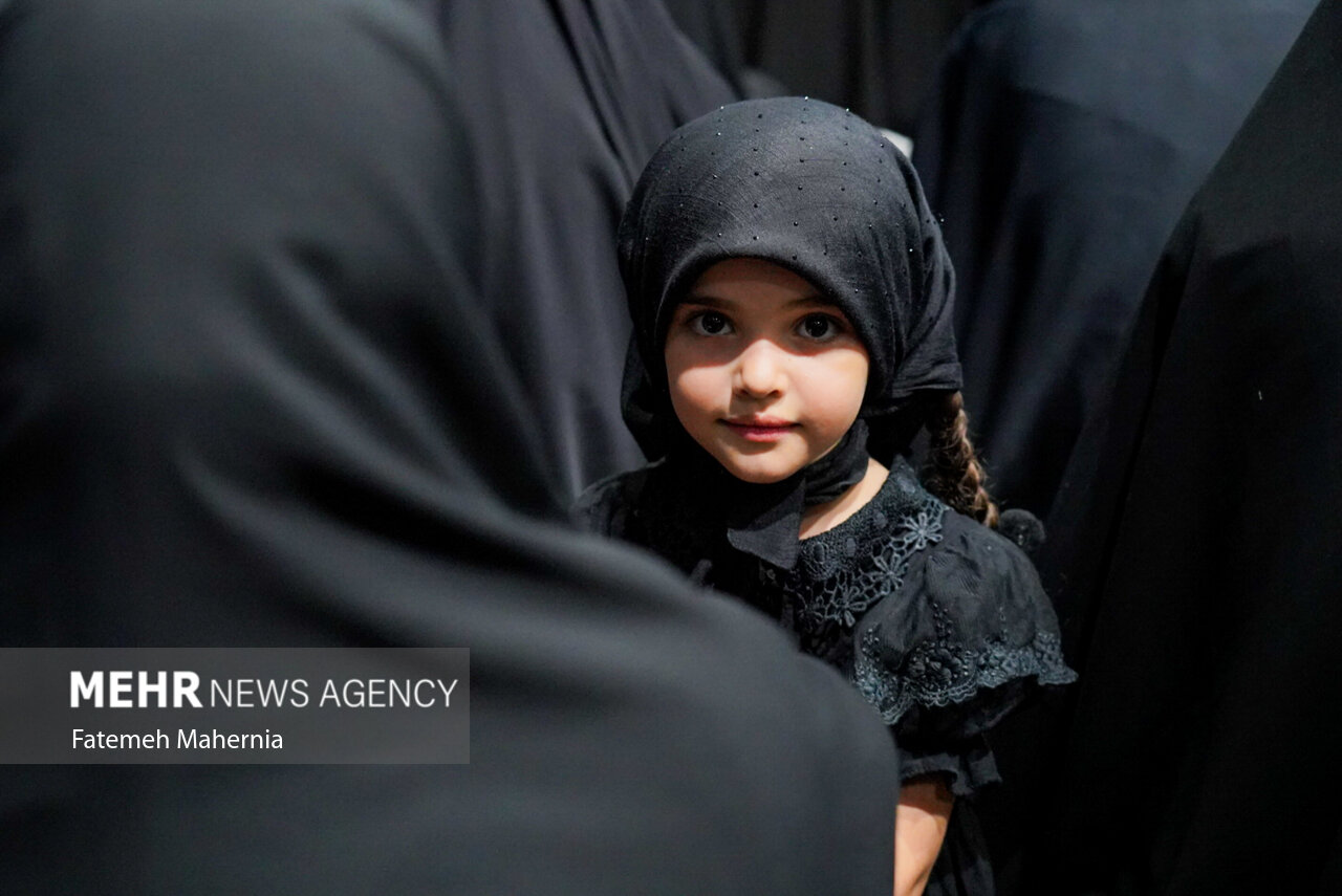 مراسم عزاداری دهه دوم محرم در دانشگاه تهران