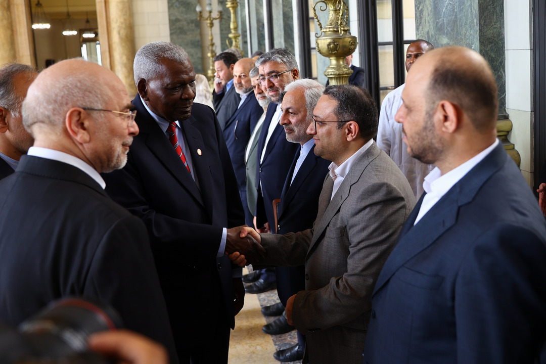 دیدار  قالیباف با لاسو هرناندز، رئیس مجلس کوبا