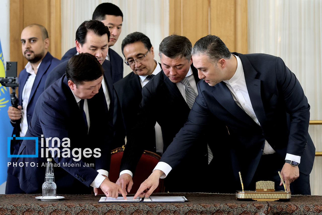 وزرای امور خارجه ایران و قزاقستان