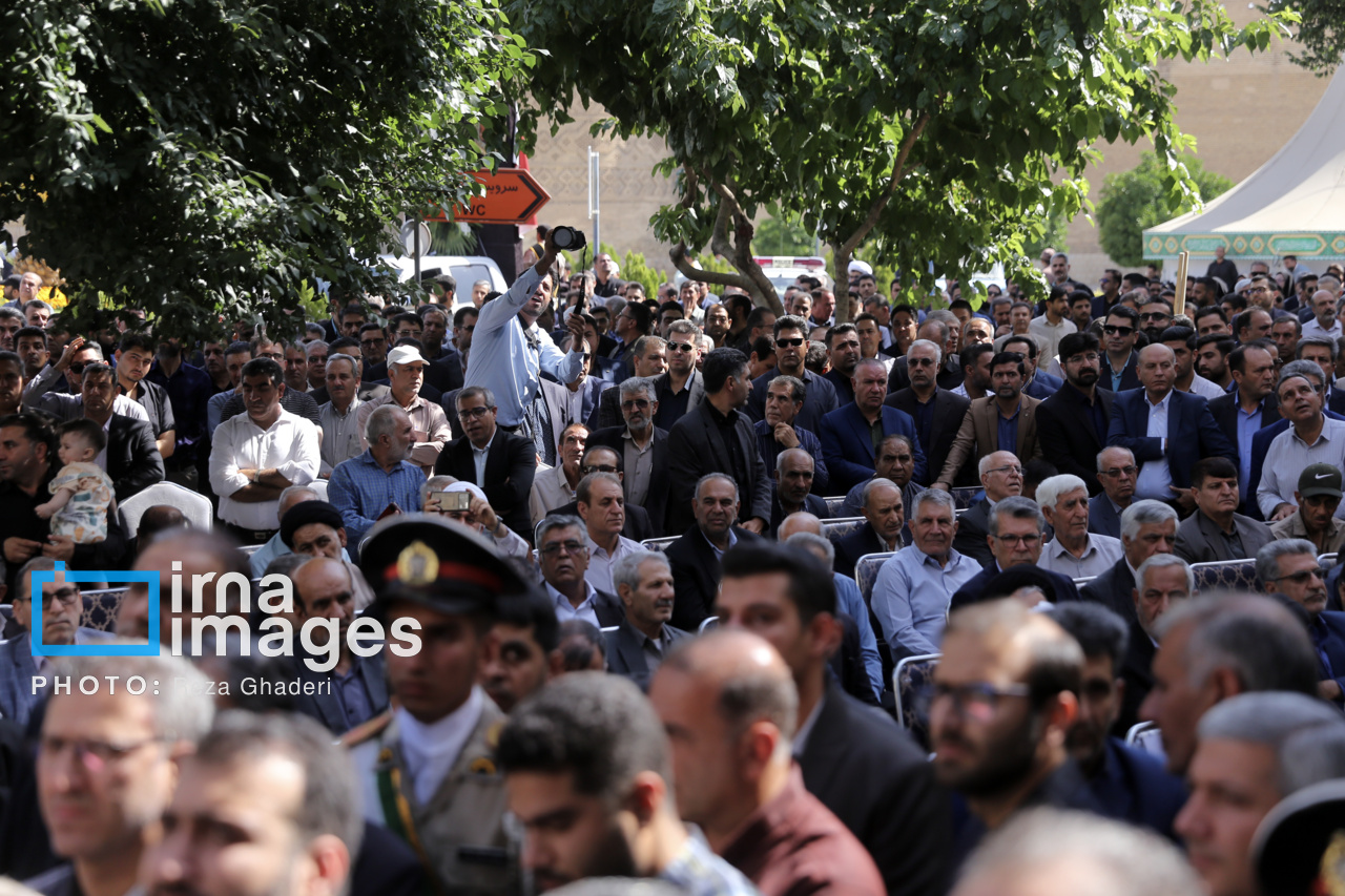 تشییع پیکر مطهر شهیدقاضی « احسان باقری»