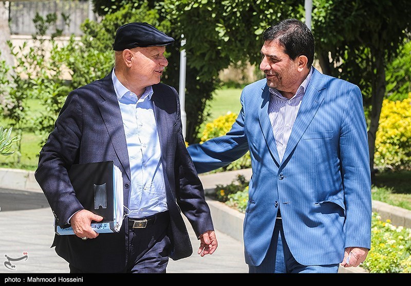 وزرای رئیسی در حاشیه جلسه هیئت دولت