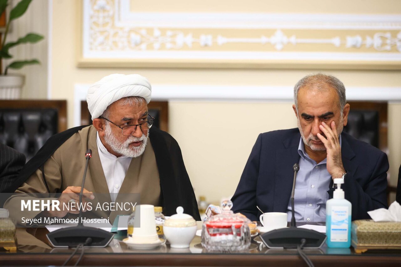 نشست شورای هماهنگی مجلس با حضور قالیباف