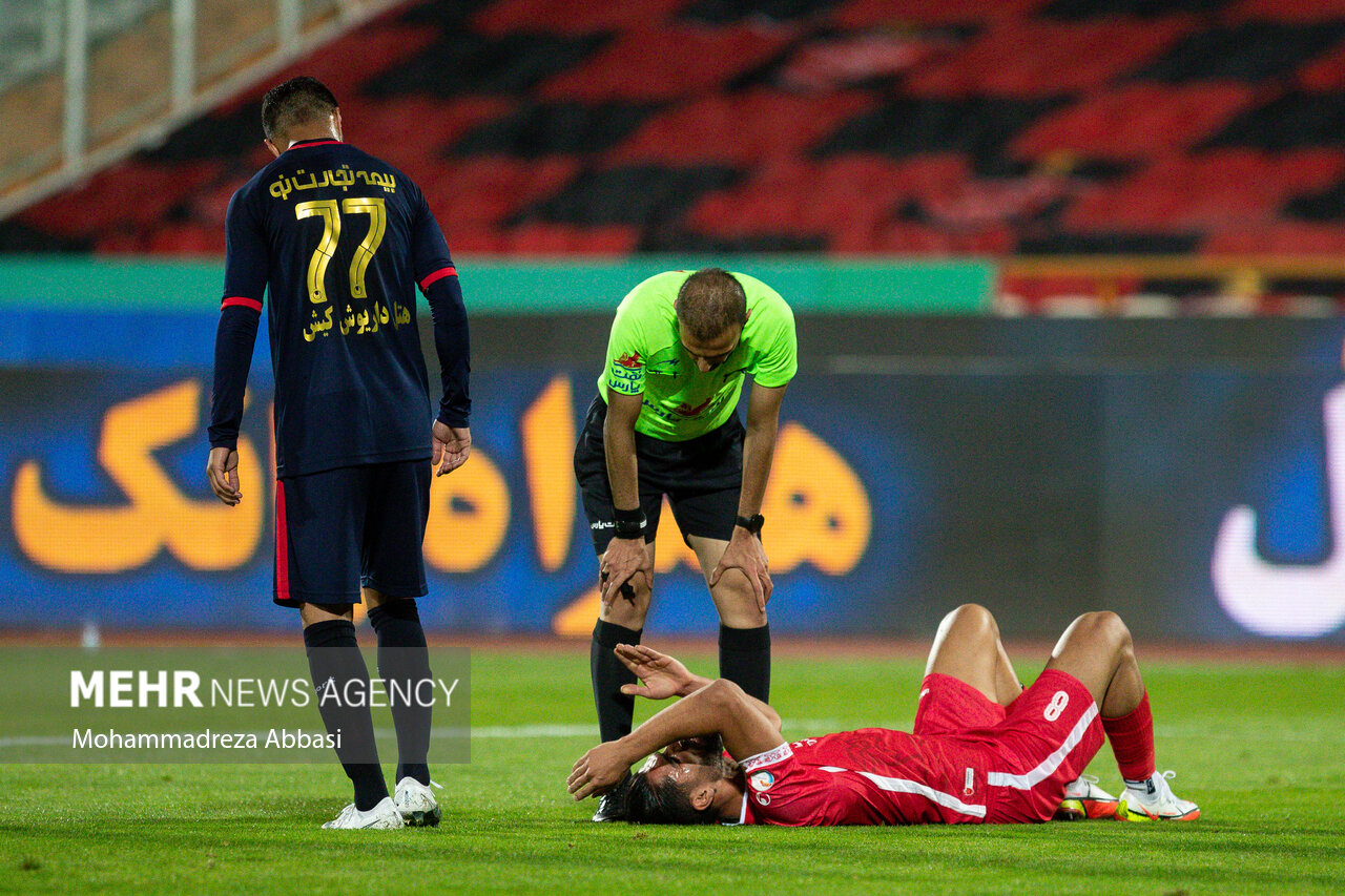 پرسپولیس تهران و نساجی مازندران