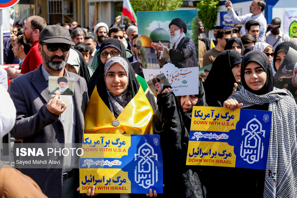 راهپیمایی روز قدس در قم