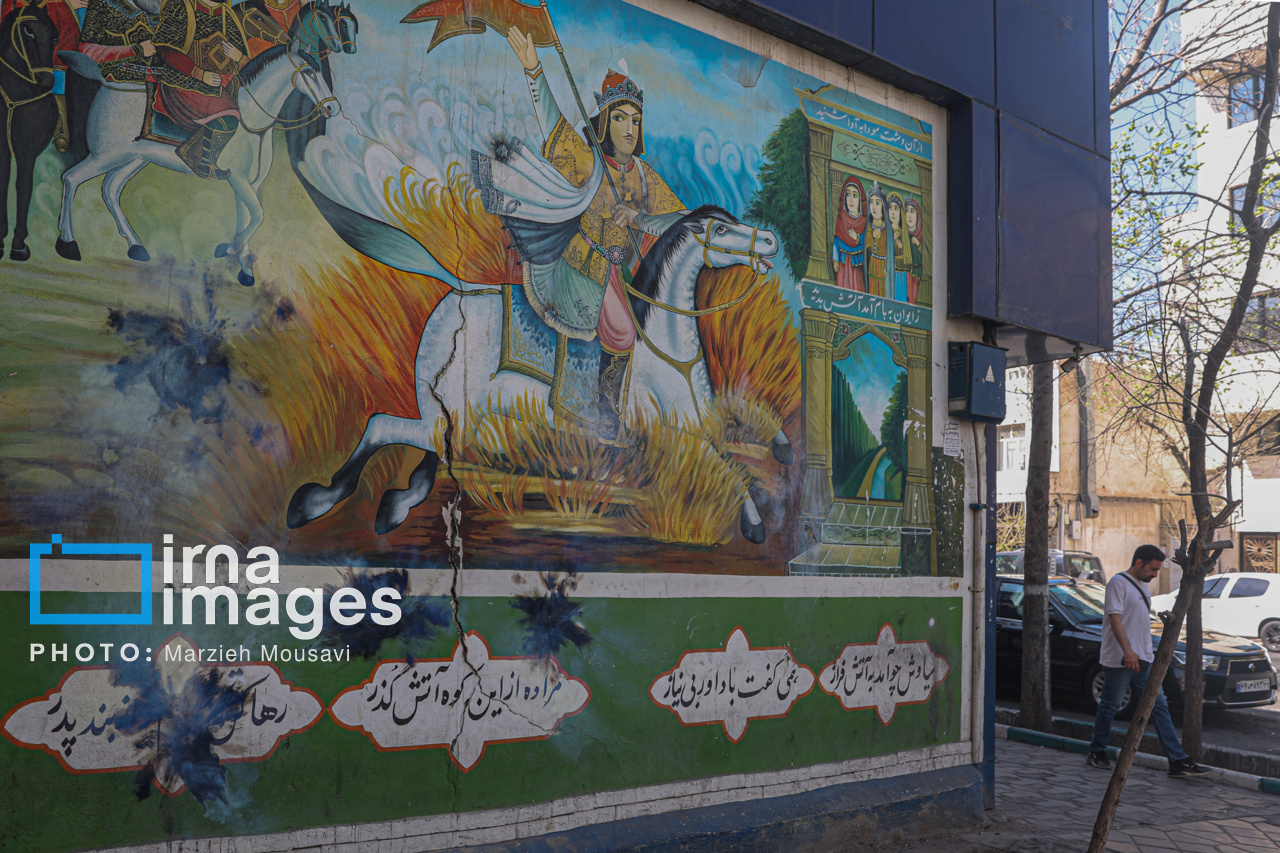 آثار بجا مانده از چهارشنبه سوری