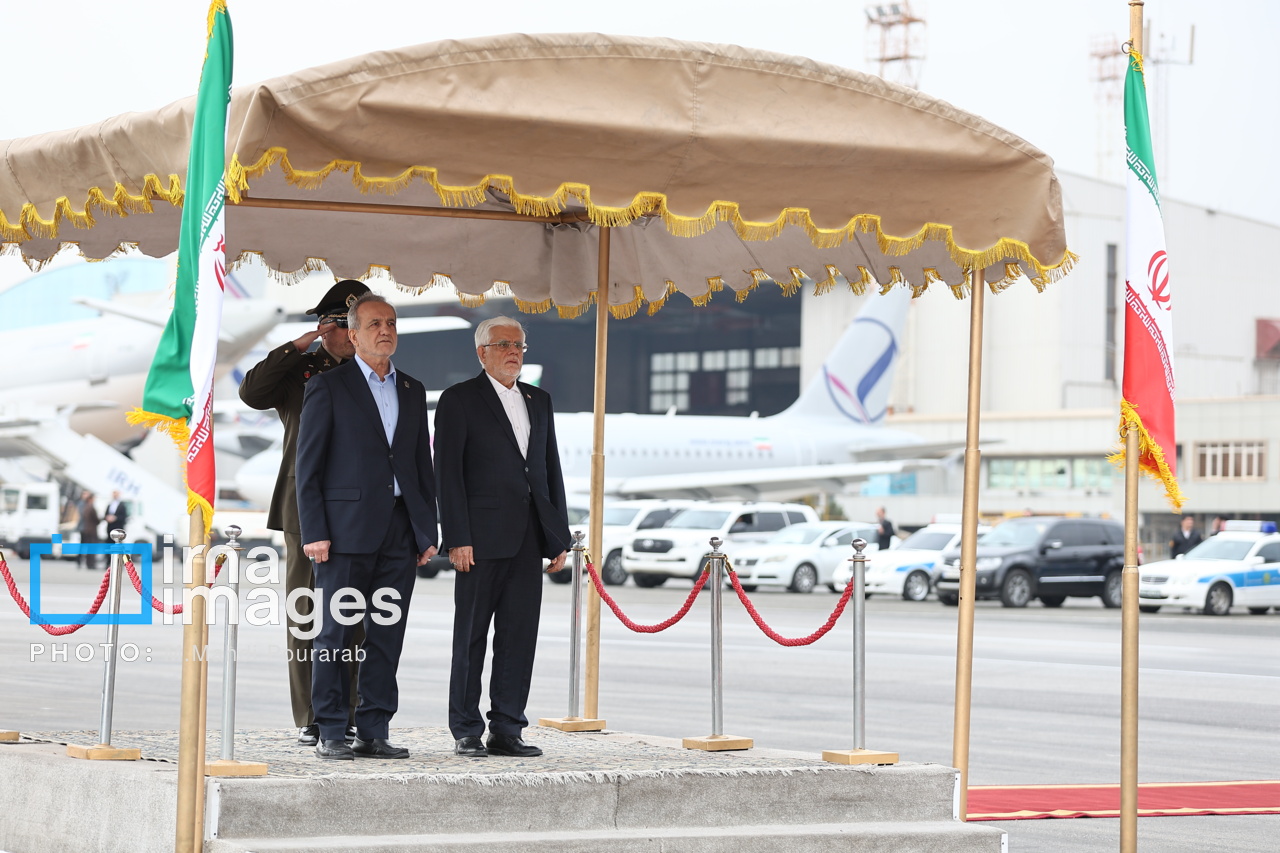 بدرقه رئیس جمهور به قزاقستان