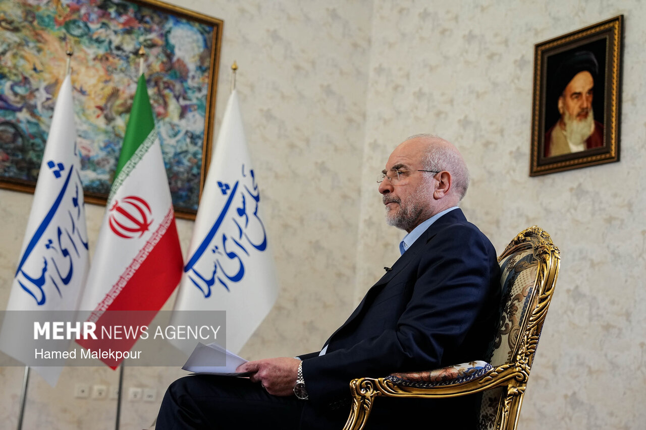 گفت‌وگو شبکه خبری CNN با رئیس مجلس شورای اسلامی