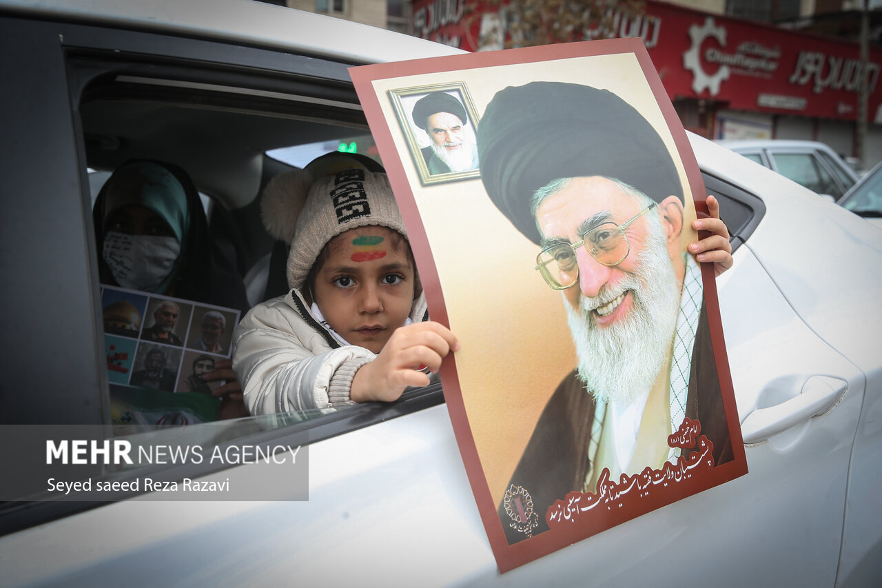 راهپیمایی یوم الله ۲۲ بهمن در تهران