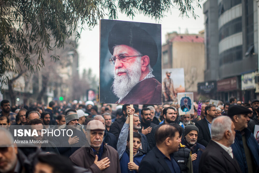 مراسم تشییع پیکر شهید مصطفی عبداللهی