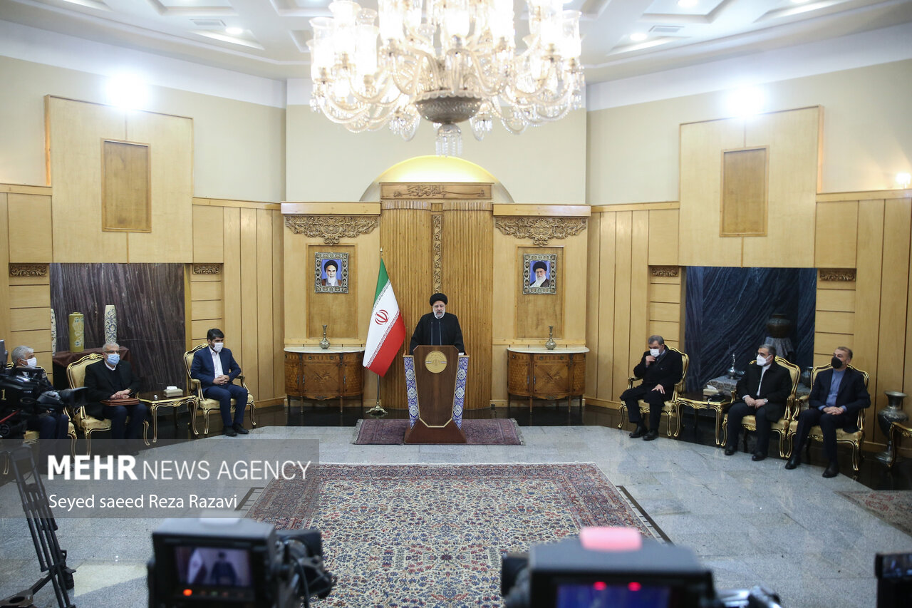 مراسم استقبال از رئیس‌جمهور 