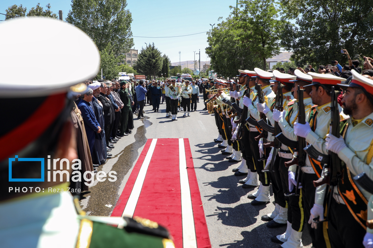 تشییع پیکر شهید «محمدرضا نوروزی مهماندوست
