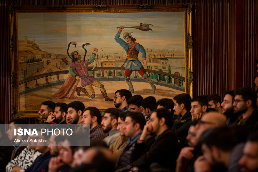 قالیباف در مراسم بزرگداشت روز دانشجو در دانشگاه تهران