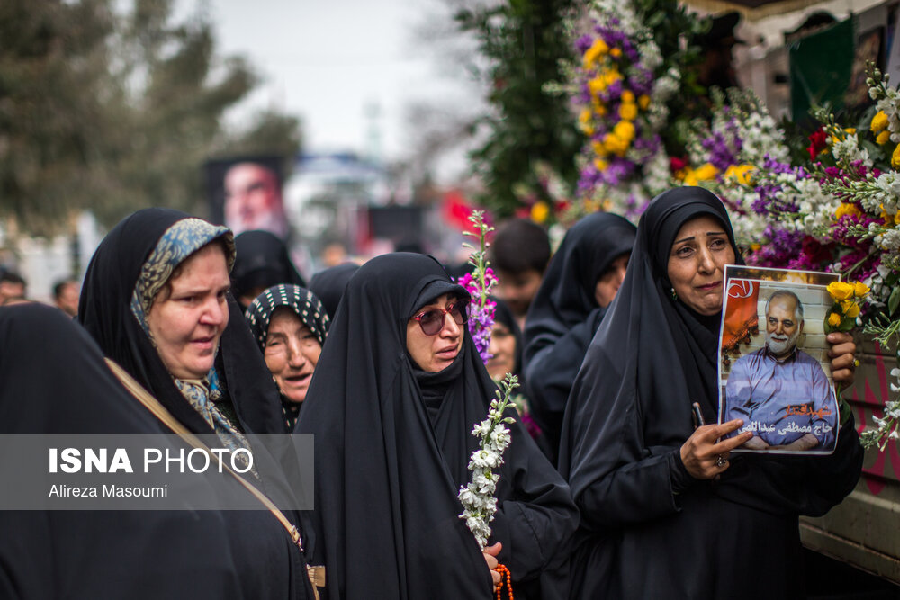 مراسم تشییع پیکر شهید مصطفی عبداللهی