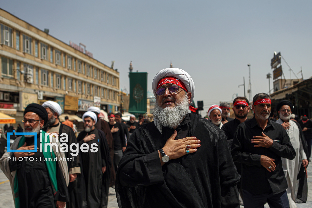 عزاداری شهادت امام جعفر صادق (ع) در قم