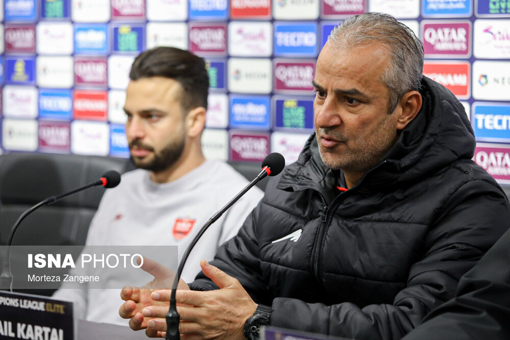 تمرین تیم پرسپولیس پیش از بازی با النصر