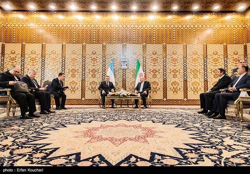  دیدار رئیس مجلس قانونگذاری ازبکستان با قالیباف