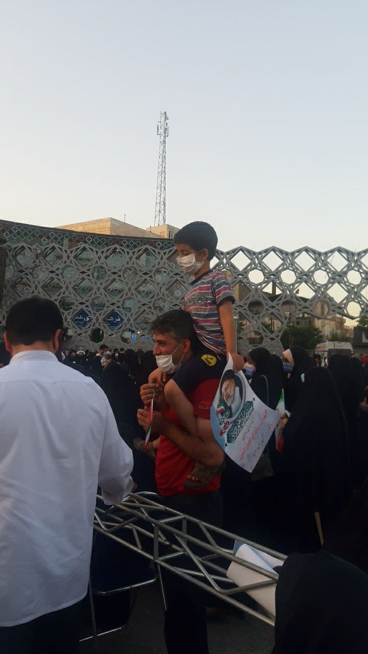 هواداران رئیسی