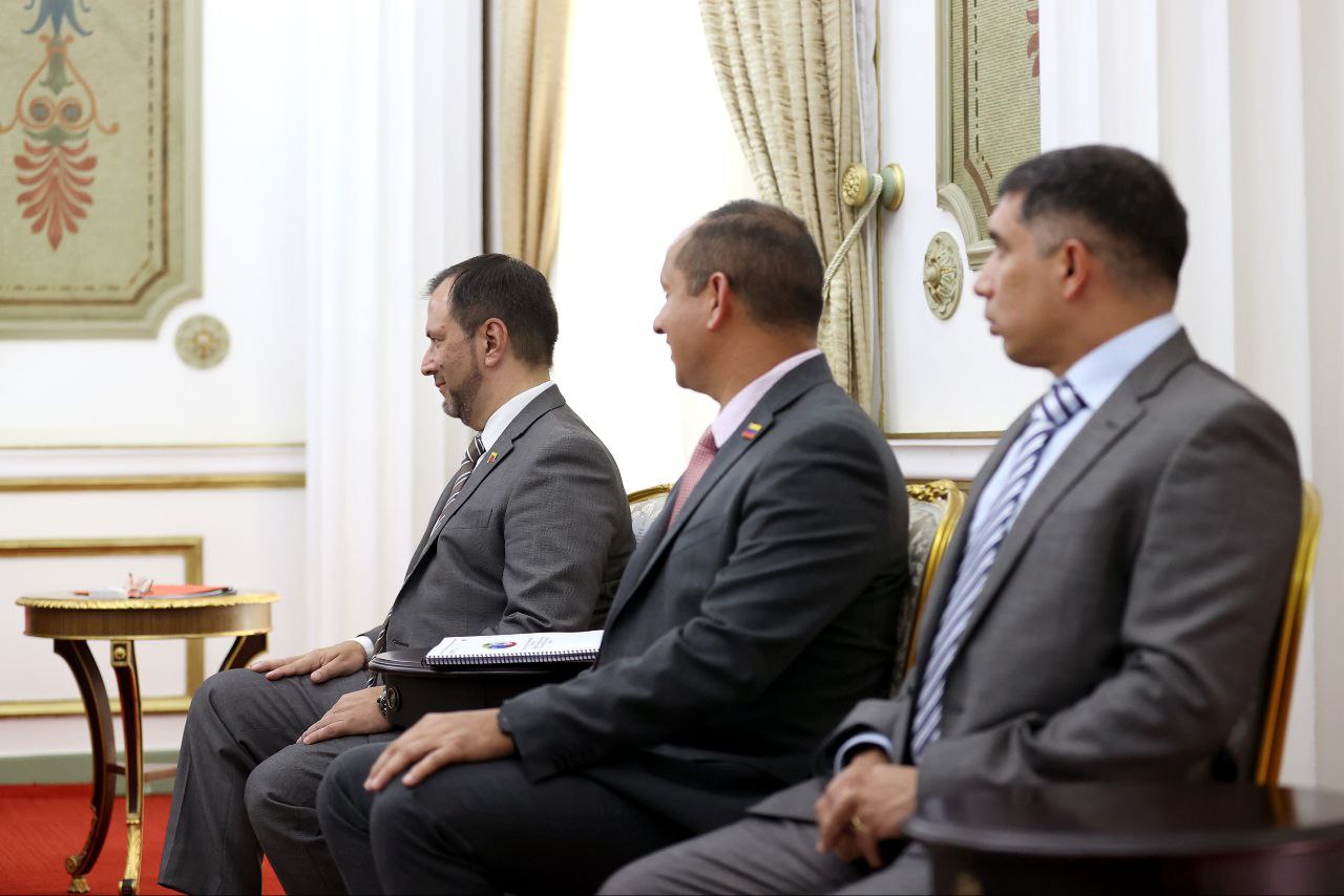 ملاقات خصوصی روسای جمهور ایران و ونزوئلا