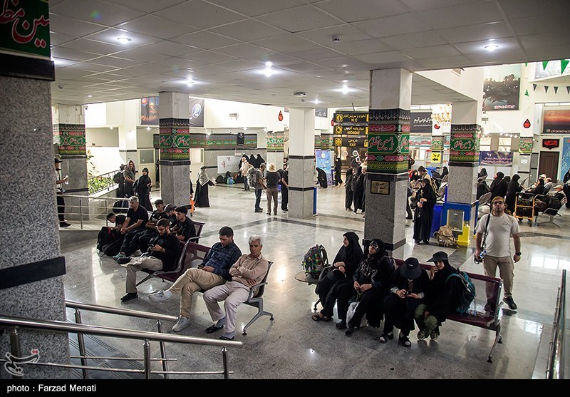 عبور زائران اربعین حسینی از مرز خسروی