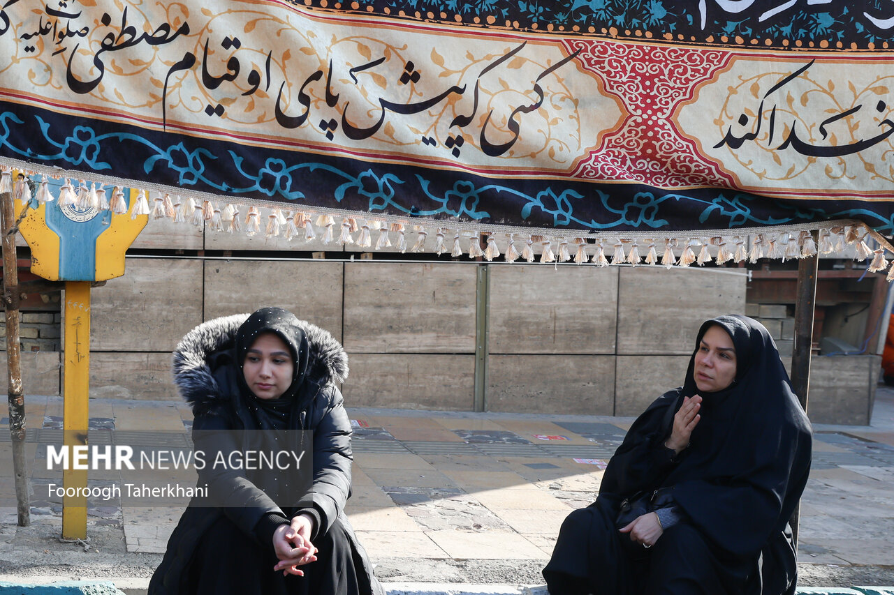 اجتماع بزرگ هیئت های فاطمی در میدان هفت تیر