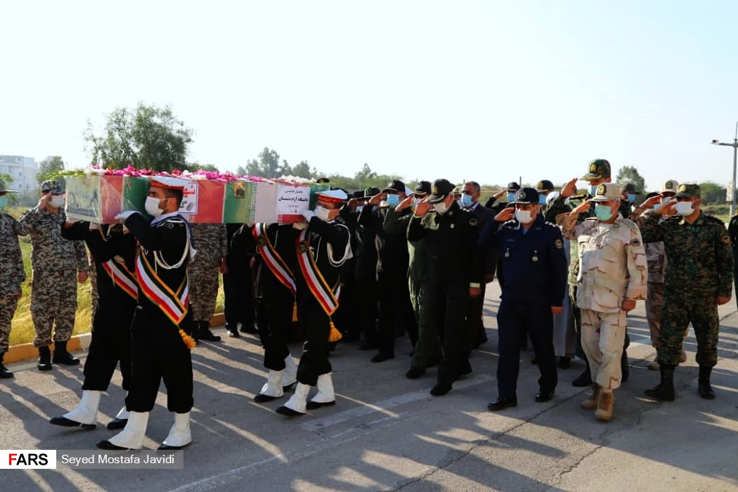 تشییع دو شهید گمنام