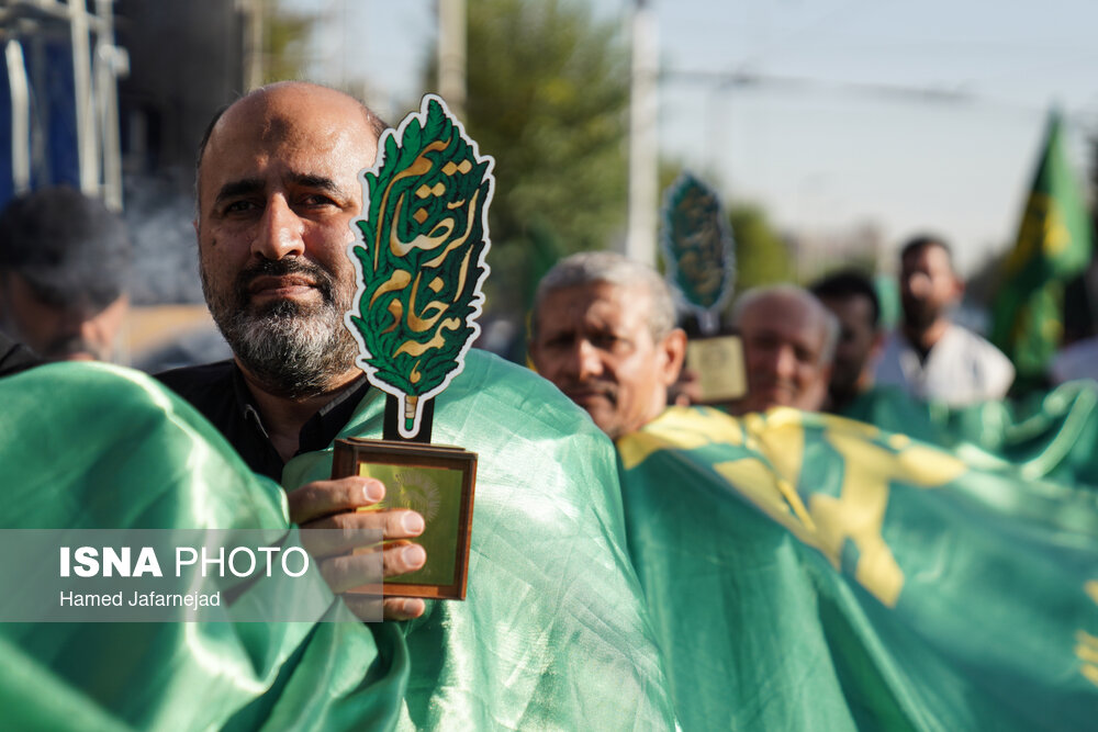 دسته‌های عزاداری و تجمع امام رضایی‌ها در تهران