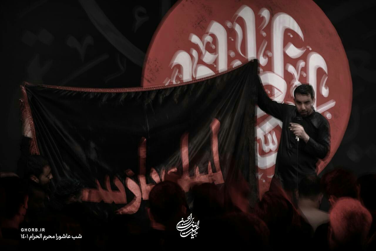 قالیباف در مراسم عزاداری هیئت عبدالله بن حسن 