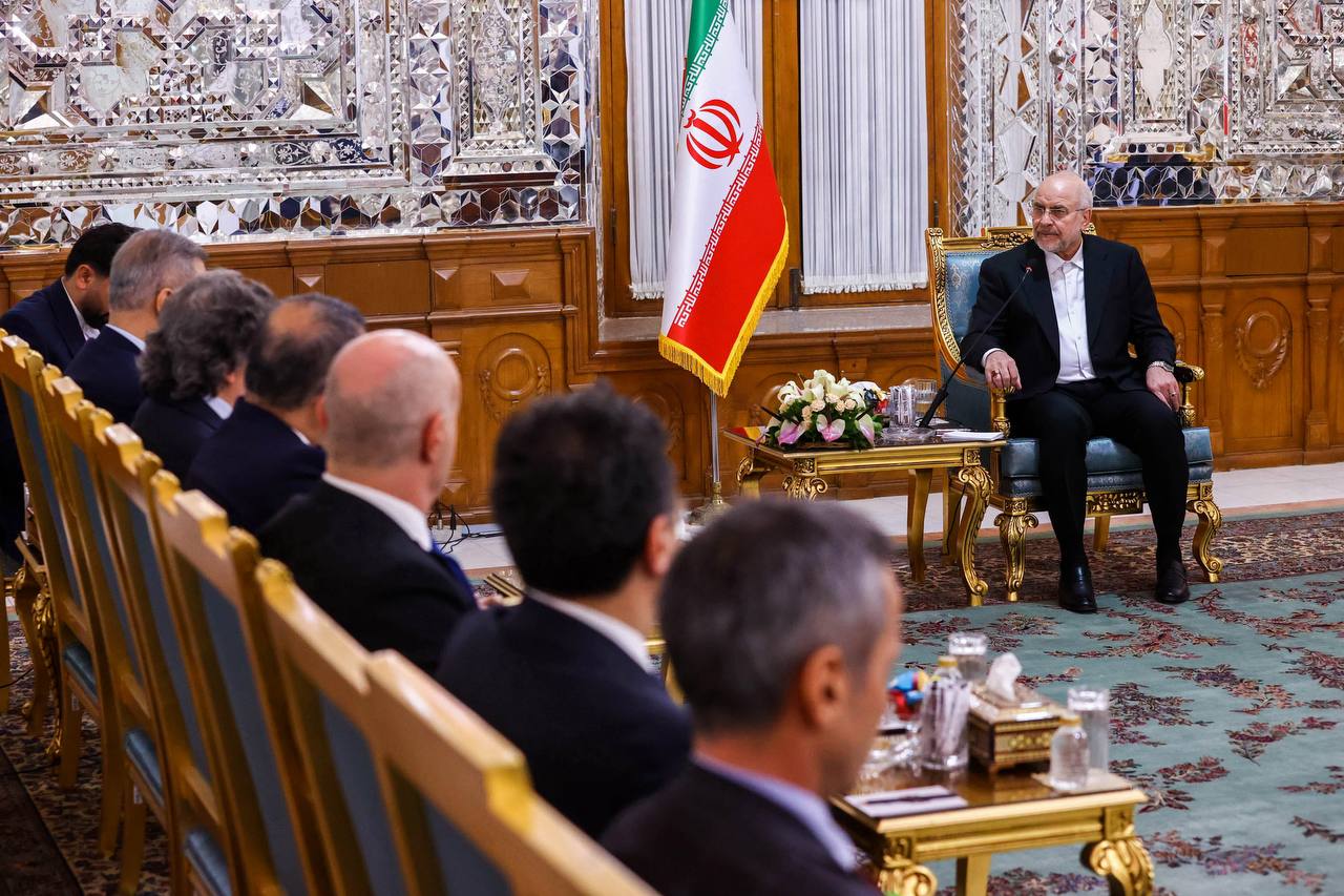 دیدار هاکان فیدان با قالیباف