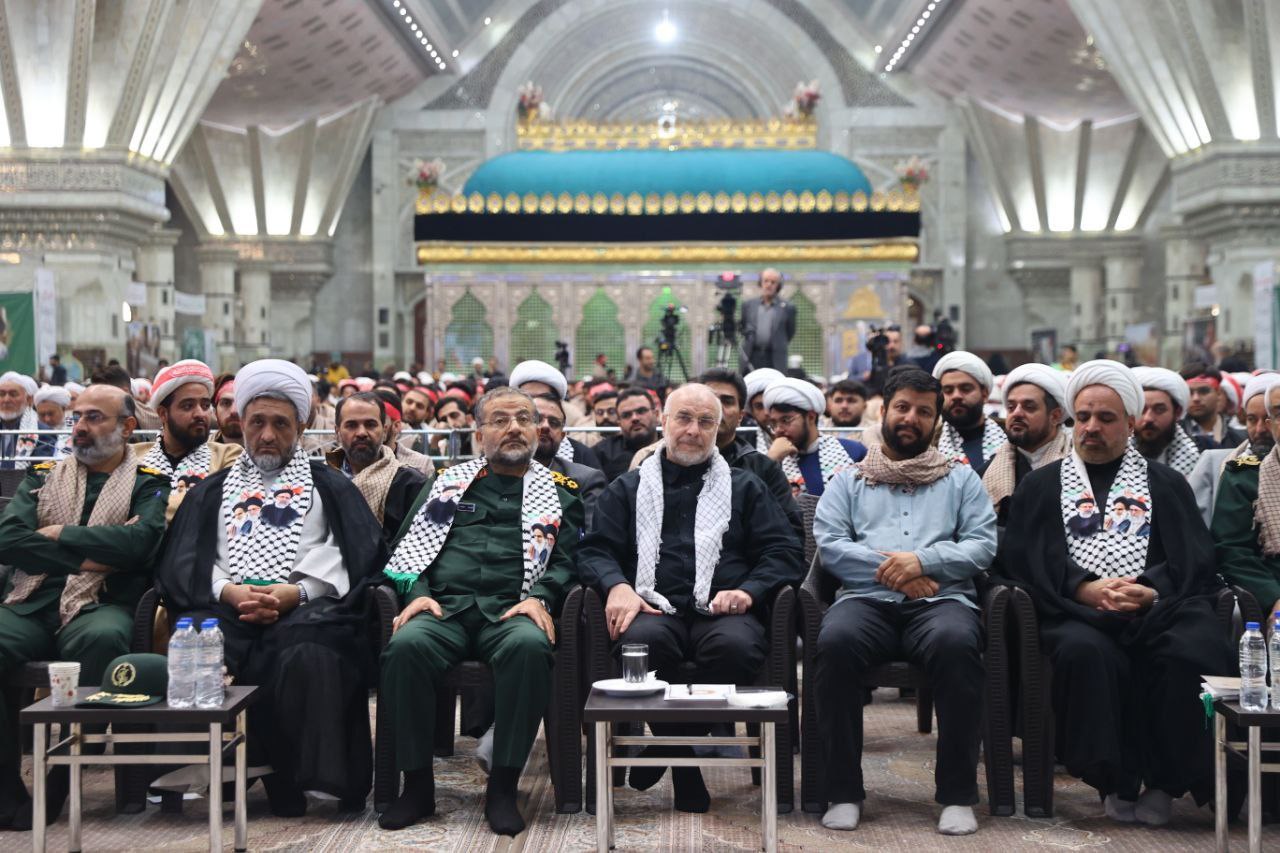 قالیباف در کنگره ۳۰۰۰ نفری مسئولان بسیج دانشجویی 