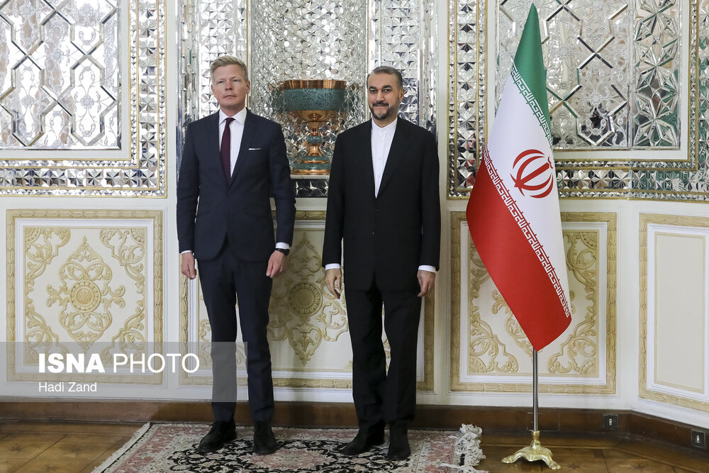 دیدار نماینده ویژه دبیرکل سازمان ملل با امیر عبداللهیان