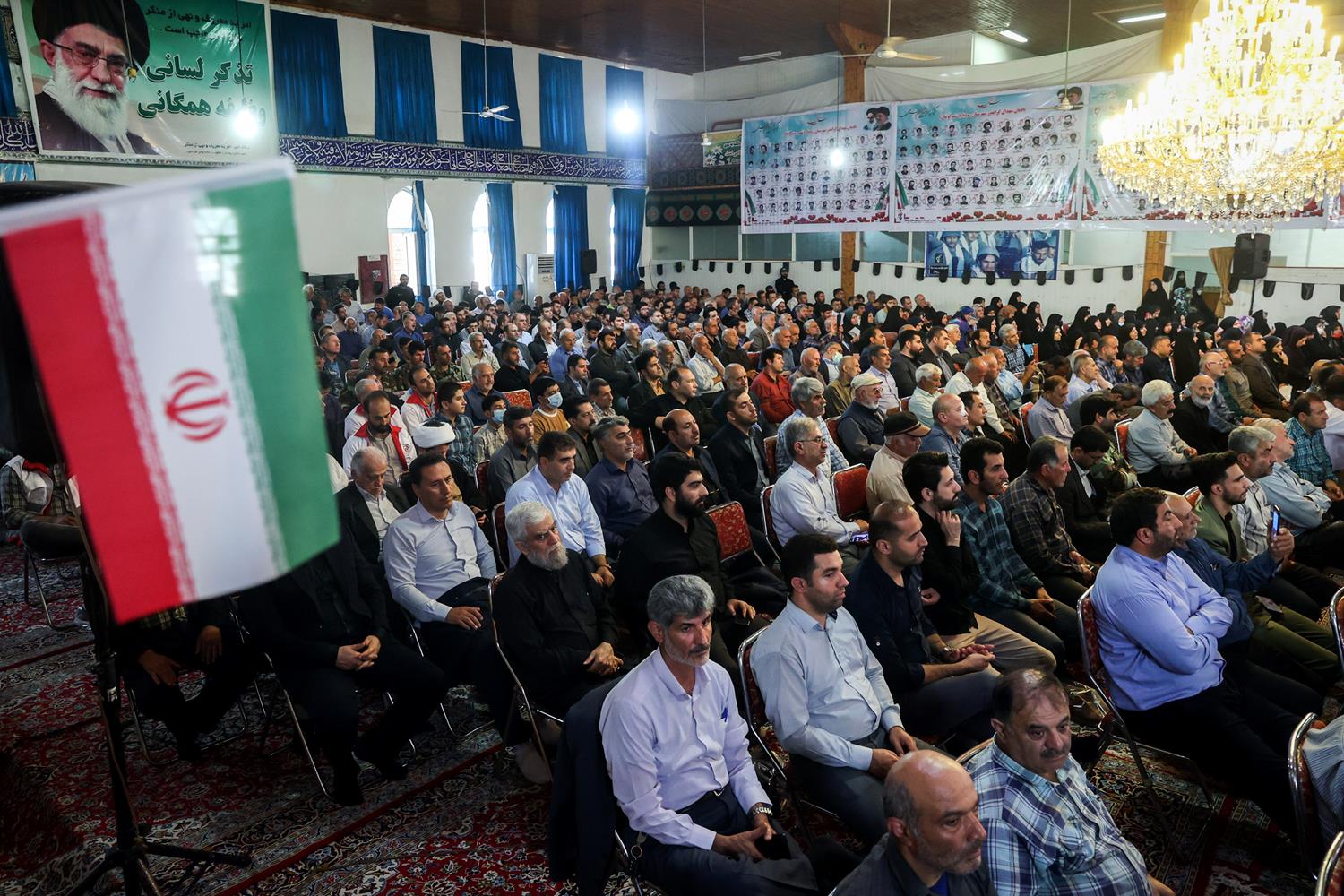 حضور قالیباف در مراسم گرامیداشت قیام پانزده خرداد شهرستان رودبار